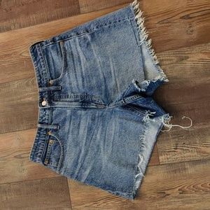 Madewell Curvy Perfect Vintage Shorts Size 30